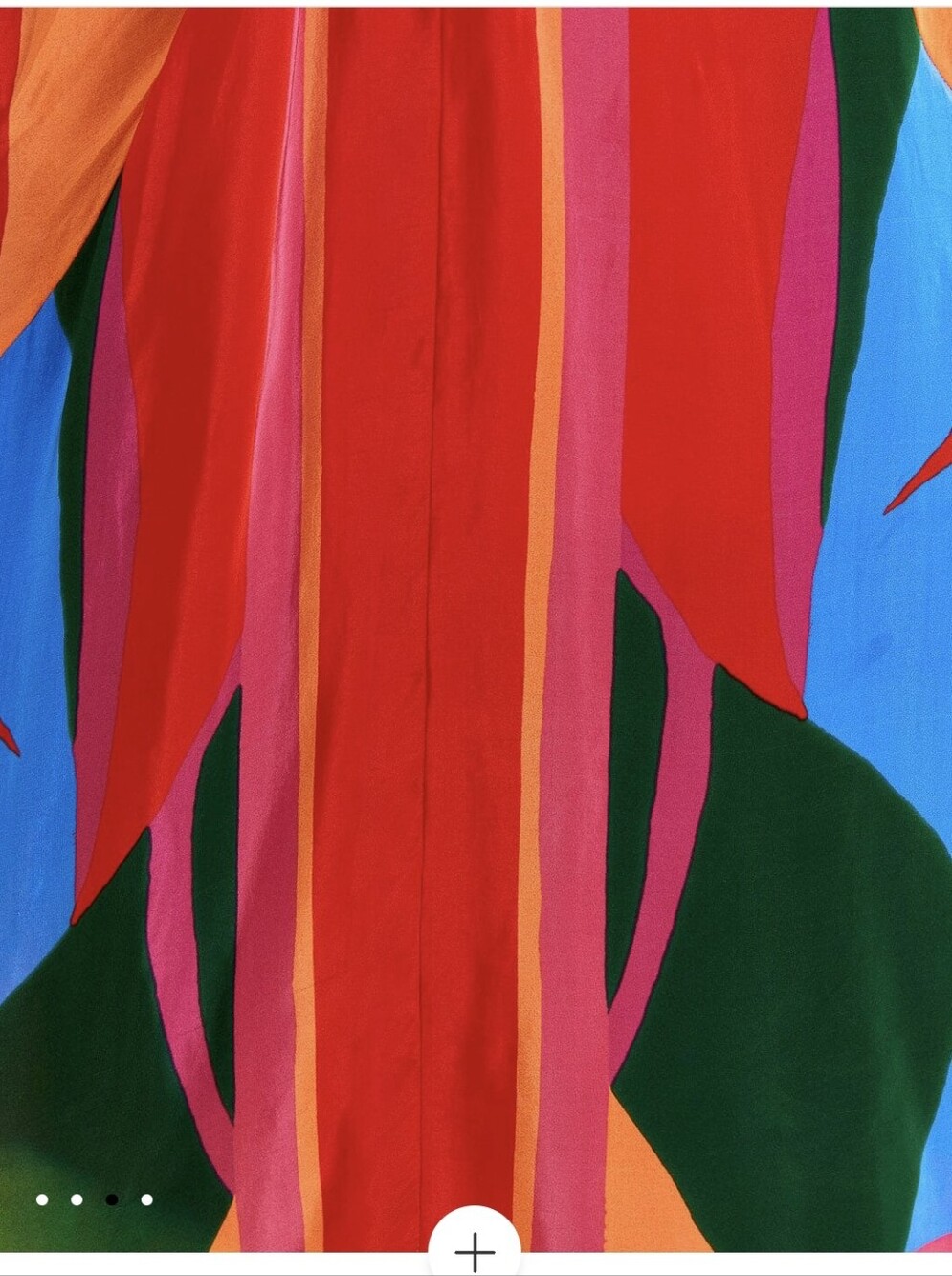 FARM Rio Colorful Leaves Maxi V-Neck Maxi Dress - Picture 4 of 9
